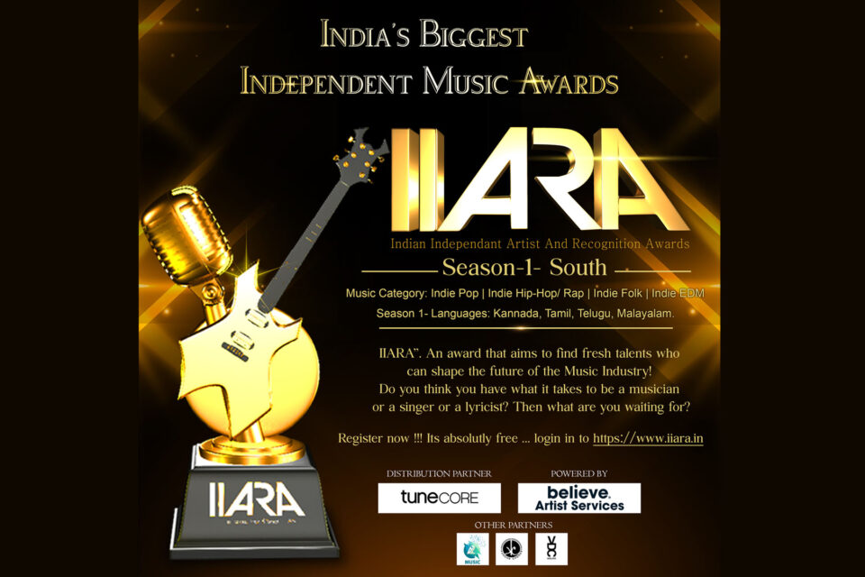 The First Edition of IIARA –‘Indian Independent Artist & Recognition Awards’ launched in India