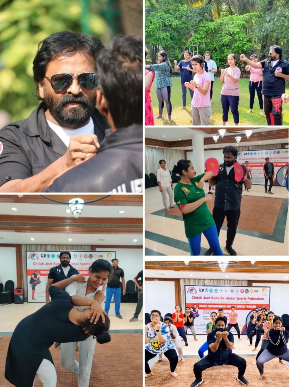 Ace martial artist taught martial arts and self-defense methods as a part of women empowerment initiative by the hotel and his federation