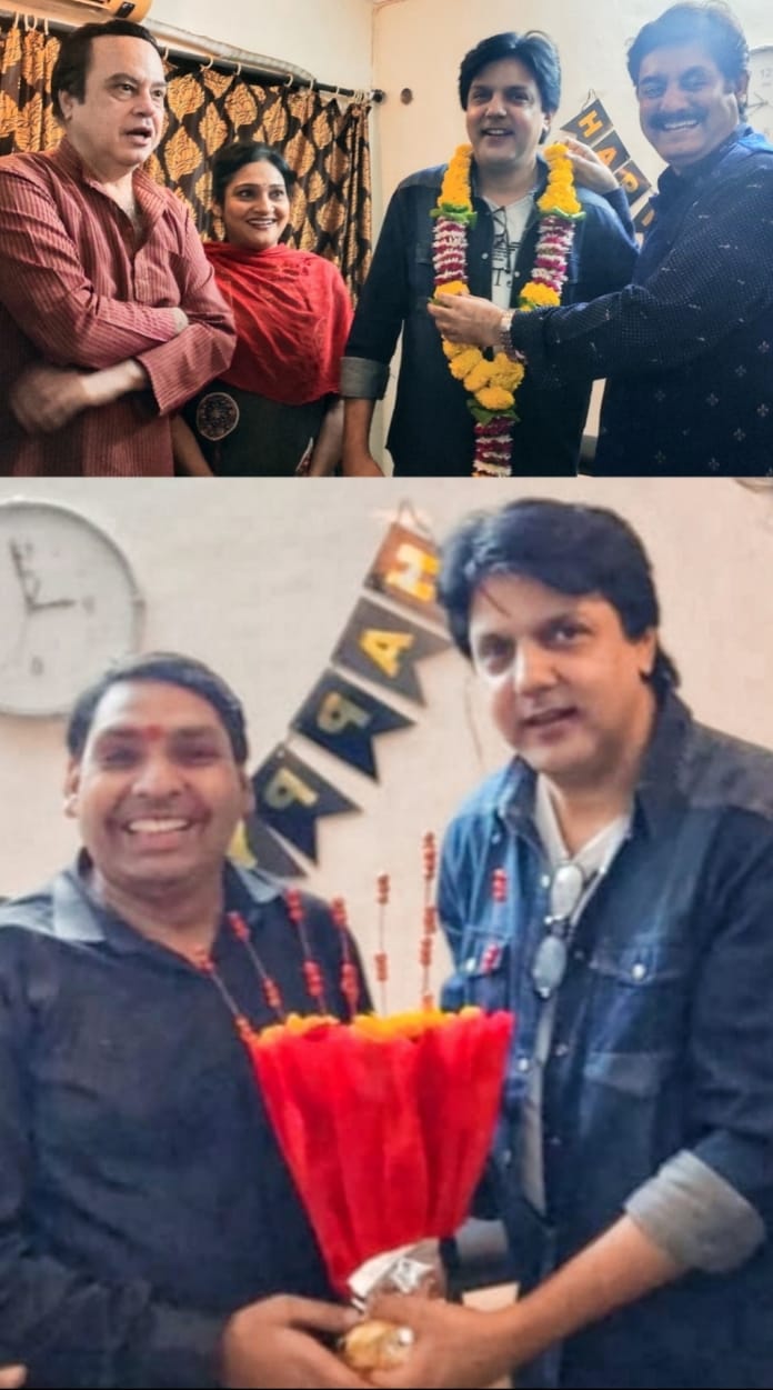 Actor Neeraj Bharadwaj's birthday was celebrated in a grand way