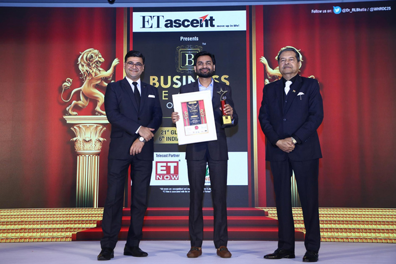 Krunal Mehta is Entrepreneur of the Year at ET Ascent awards