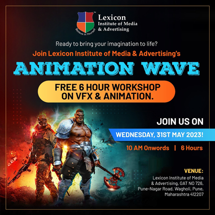 Lexicon Institute of Media & Advertising announces free masterclass by VFX industry expert Deepal Dass